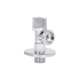 Кран для пральної машини Thermo Alliance Standart 1/2" × 3/4" НН, приладовий, кутовий, латунний, хром - зображення 3