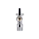 Кран приладовий Thermo Alliance Base 1/2" × 1/2" НН, кульовий, ручка-барашок, латунний, хром - зображення 3