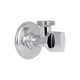 Кран приладовий Thermo Alliance Base 1/2" × 3/4" НН, кульовий, ручка-барашок, латунний, хром - зображення 5