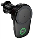 Автодержатель Hoco HW36 магнитный с беспроводной зарядкой 15W black - изображение 3