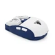 Бездротова миша Jedel WD149, 3200DPI, BT, 2.4G, 500mAh, blue - зображення 3