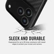Чохол Ridge Carbon Case with Magsafe для Apple iPhone 17 Pro (A0349) Black - зображення 3