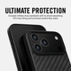 Чохол Ridge Carbon Case with Magsafe для Apple iPhone 17 Pro (A0349) Black - зображення 4