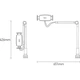 Пантограф Baseus Otaku Life Rotary Adjustment Lazy Holder Pro Gray (LUZQ000013) [162112] - зображення 7