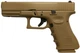 Автоматичний страйкбольний пістолет Глок Glock G17 Vigor VG1-Tan Stippling Version газовий з імітацією віддачі 6 мм Кайот - изображение 1