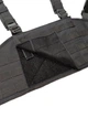 Нагрудник тактичний з двома з'ємними панелями Chest Rig Akinak MOLLE Black (133) - изображение 4