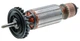 Якір болгарки Metabo WE 12-125 (186*38 посадка 7мм, М6R) код 310010990, арт.як1277 - зображення 2