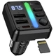 АЗУ FM модулятор Hoco E89 Libre 45W (1USB-A/1C) Black - изображение 3
