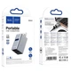 Переходник HUB Hoco HB54 3in1 (USB to 2xUSB2.0+USB3.0) Metal grey - изображение 3