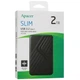 Внешний жесткий диск PHD External 2.5'' Apacer USB 3.2 Gen. 1 AC236 2Tb Black (color box) - изображение 2