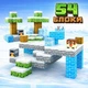 Магнитный конструктор в стиле Minecraft 54 блоков Майнкрафт детские конструкторы для мальчиков - изображение 1