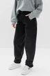 Джинси Baggy для дівчат підлітків Suzie 152 см чорні - изображение 6