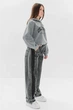 Джинси Baggy для дівчат підлітків Suzie 152 см сірі - изображение 2