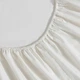 Vera Wang двухспальная простынь классическая, простынь на резинке, две наволочки из 100% хлопка перкаль, плотность 200 ТС, King size – айвори - изображение 4