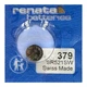 Батарейка Renata 379 (SR521SW), серебряно-оксидная, 1.55V, для часов, Швейцария - изображение 2