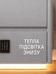 Прикроватная тумба с подсветкой, сейфом, Bluetooth колонкой и беспроводной зарядкой Brille 01XF Серый - изображение 4