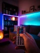 Лед лента LED RGB 5 метров USB с Bluetooth и пультом управления, светодиодная подсветка для комнаты, телевизора и мебели, самоклеящаяся гирлянда, работает от павербанка, многоцветная, LED strip light - изображение 5
