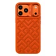 Чехол противоударный Kajsa Briquette Collection для iPhone 17 Pro с MagSafe Orange Plus B-Ring с микрофиброй внутри - изображение 1