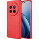 Чехол силиконовый Full Camera для Realme 12 Pro 12 Pro+ с микрофиброй внутри защитный красный - зображення 6