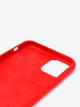 Чехол силиконовый для iPhone 11 Pro с микрофиброй внутри защита камеры красный 14.Red - зображення 8
