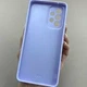 Чехол силиконовый Full Camera для Honor 90 TPU с микрофиброй внутри фиолетовый 05.Lilac - изображение 2