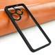 Чехол противоударный TPU+PC для Xiaomi Poco F6 5G Turbo 3 черный с максимальной защитой - изображение 7