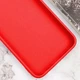 Чохол силіконовий Full Camera для Tecno Spark 20 (KJ5n) з мікрофіброю всередині захисний червоний - зображення 6