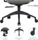 Кресло компьютерное офисное эргономичное OfficePro Comfort Gray (OC524G) - изображение 14