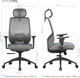 Кресло компьютерное офисное эргономичное OfficePro Comfort Gray (OC524G) - изображение 15