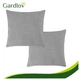 Гамак кресло подвесное 210 см серое хлопок 2 подушки для сада и балкона Gardlov - зображення 8