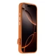 Чехол накладка Kajsa Briquette Collection для iPhone 16 с MagSafe TPU и микрофибра коричневый - зображення 5