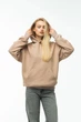 Худі оверсайз жіноче Beige 7XL - зображення 2