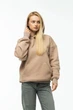 Худі оверсайз жіноче Beige 7XL - зображення 3