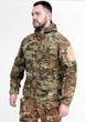 Куртка тактична ESDY Softshell Shark Skin 01 (мультикам) 4XL - изображение 4