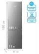 Двухкамерный холодильник Prime Technics RFS 1837 MX - изображение 4