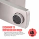 Змішувач для раковини Lidz Kubis 001F (k35) LDKUB001FNKS28534 Nickel - изображение 4