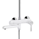 Душова система універсальна Qtap Grand на три споживача (з виливом) QTGRAWCR1004 Chrome/White - изображение 4