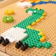 Klocki konstrukcyjne Masterkidz z nakladką na panel 135 elementów MK0024 (5906280655648) - obraz 7