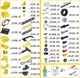 Klocki konstrukcyjne Woopie 6 w 1 Pojazdy budowlane 223 elementy 56621 (5906280656621) - obraz 6