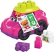 Конструктор Mattel Mega Bloks автомобіль Catie кабріолет з фігуркою 6 елементів Рожевий GXX10 (887961964677) - зображення 1