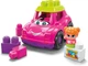 Конструктор Mattel Mega Bloks автомобіль Catie кабріолет з фігуркою 6 елементів Рожевий GXX10 (887961964677) - зображення 2