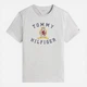 Футболка хлопковая длинная мужская Tommy Hilfiger Xm04438-P8F(Grey Heather) XL Серая с принтом (198296685213) - изображение 6