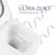 Унітаз підвісний Qtap Gemini безободковий з сидінням Soft-close QT2533076EUQW - зображення 5