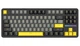 Клавиатура беспроводная Attack Shark X87 Bluetooth/Wireless/USB Black-Yellow (AS-6972792470429-SB) - изображение 1