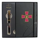 Подарунковий набір Parker IM ARMY Black GT RB Емблема ЗСУ (ручка-ролер + блокнот Parker) - зображення 3