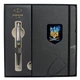 Подарунковий набір Parker JOTTER Originals UKRAINE Black CT BP Палаючий Тризуб (кулькова ручка + блокнот Parker) - зображення 2
