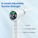 Вакуумный очиститель миндалин Fivepropy 11-в-1 с LED-подсветкой и насадками Gray/White - изображение 2
