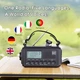 Аварийное цифровое радио ROCAM CR1009PRO DAB/DAB+/FM 5000 mAh Solar Crank - изображение 4