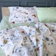 Простынь MirSon Бязь 17-0960 Wildflowers 150х220 см (2200013184713) - изображение 2