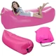 Надувной гамак-шезлонг для отдыха Cloud lounger, розовый - изображение 1